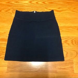 Forever 21 black knit mini skirt